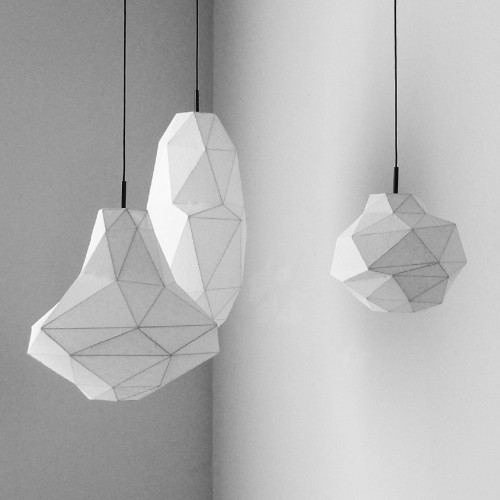 steffi b&amp;uuml;hlmaier steffibuehlmaier - idios - lamp design - 3 pendant lamps
